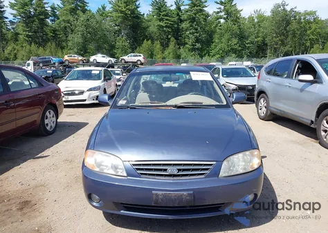 2002 Kia Spectra Ls from USA, damaged, VIN KNAFB121625112059